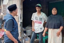 Salah satu keluarga miskin ekstrem di Kota Serang. Foto: Wibowo