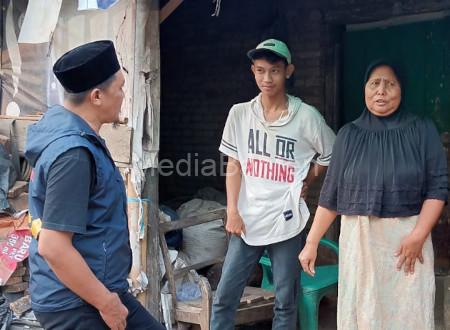 Salah satu keluarga miskin ekstrem di Kota Serang. Foto: Wibowo