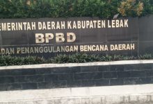Badan Penanggulan Bencana Daerah Kabupaten Lebak. Foto Antara
