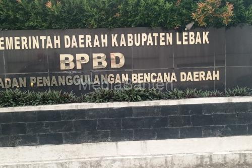 Badan Penanggulan Bencana Daerah Kabupaten Lebak. Foto Antara