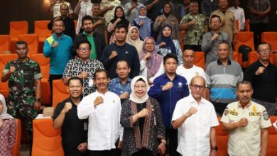 Rakor antisipasi bencana BPBD Banten dan Pj Sekda Banten. foto: Biro Adpim Banten