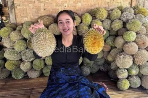 Buah Durian Baduy yang diserbu wisatawan. Foto istimewa