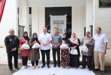 Wali Kota Serang, Budi Rustandi resmi membuka Pasar Murah Bersubsidi di Kantor Kecamatan Cipocok Jaya. Foto Istimewa