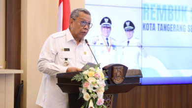 Walikota Tangsel, Benyamin Davne. Foto: LKBN Antara