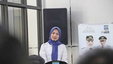 Bupati Serang, Ratu Rachmatuzakiyah. Foto; Arif Sholeh