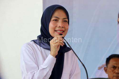 Bupati Serang, Ratu Rachmatuzakiyah. Foto: Arief Sholeh