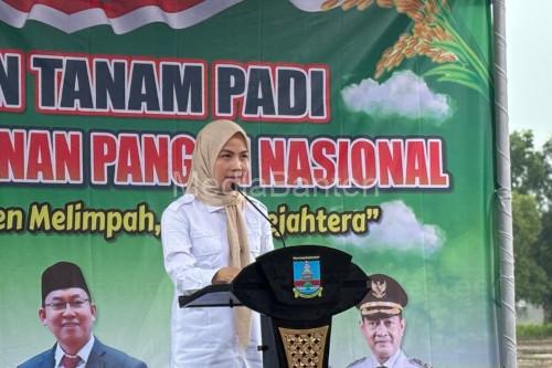 Bupatu Serang, Ratu Rachmatuzakiyah. Foto: Antara