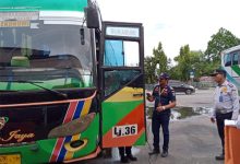 Bus AKAP di Terminal Kampung Rambutan. Foto: Diskominfotik Jakarta