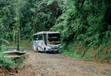 Pelayanan bus Damri di pelosok daerah, terutama di daerah 3TP. Foto Istimewa