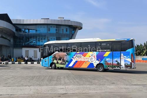 Bus Trans Banten. Foto Antara