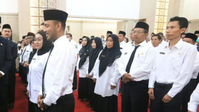 Pelantikan Kepala Sekolah dan Pengawas Sekolah. Foto: Biro Adpim Banten