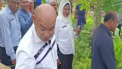 Kunjungan Gubernur NTT, Viktor Bungtilu ke SMAN 6 Kupang. Foto: Dance Henukh