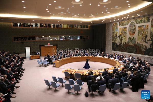 Rapat Dewan Keamanan PBB. Foto: China Daily