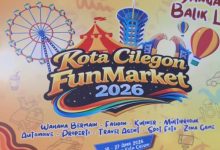 Flyer Cilegon Fun Market. Foto Daeng Yusvin