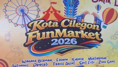 Flyer Cilegon Fun Market. Foto Daeng Yusvin
