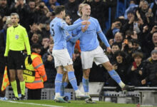 Manchester City menghajar West Ham 3 - 0 di Etihad Stadium. Foto: LKBN Antara