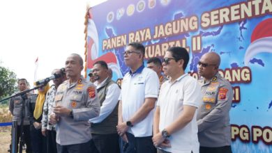 Lomba Ketahanan Pangan memperebutkan Piala Jagung Kapolda Jabar. Foto Yono