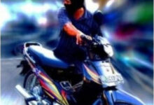 Pelak Curanmor di Cikeusal. Foto: Istimewa