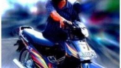 Pelak Curanmor di Cikeusal. Foto: Istimewa