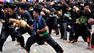 Atraksi Debus Banten. Foto: Istimewa