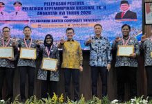 Lima Peserta Terbaik PKN 2 di BPSDM Banten. Foto BEni Hendriana