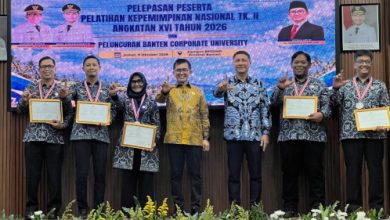 Lima Peserta Terbaik PKN 2 di BPSDM Banten. Foto BEni Hendriana