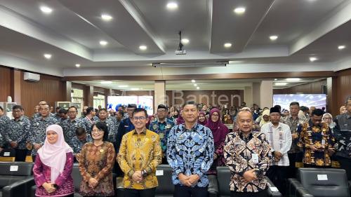 Pemprov Banten resmi meluncurkan Banten Corpu. Foto Nana Amdan