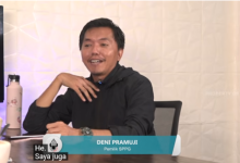 Deni Pramuji, pengelola SPPG atau dapur MBG. Foto BantenPodcast