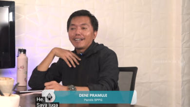 Deni Pramuji, pengelola SPPG atau dapur MBG. Foto BantenPodcast