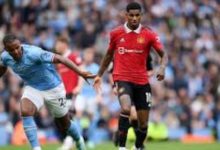 Laga derbi machester, MU vs Manchester City. Foto: Istimewa