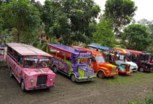 Deretan mobil odong-odong. Foto: Istimewa