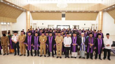 Pelantikan Dewan Hakim MTQ Kabupaten Tangerang. Foto: Iqbal Kurnia