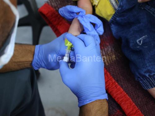 Bayi mengalami diare parah. Foto: Salam Daoud/MSF