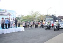 Wagub Banten, Achmad Dimyati Natakusumah hadiri pendistribusian air bersih di Mapolres Serang. Foto Biro Adpim Banten