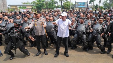 Wagub Banten, Achmad Dimyati Natakusumah bersama Kapolda Banten Irjen Pol Hengki. Foto Biro Adpim Banten