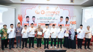 Wagub Banten, Dimyati Natakusumah mendorong lahirnya 1.000 duta Al Quran. Foto Biro Adpim Banten