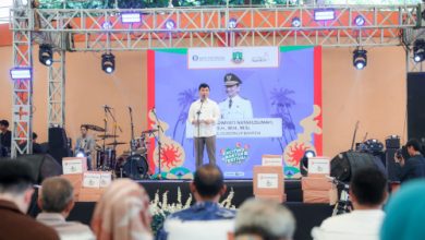 Wagub Banten, Achmad Dimyati Natakusumah buka Exiting Banten Festival. Foto Biro Adpim Banten
