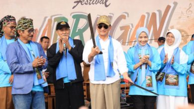 Wakil Gubernur Banten, Achmad Dimyati Natakusumah di Festival Gabrugan Padarincang. Foto Biro Adpim Banten