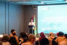Wagub Banten, Achmad Dimyati Natakusumah dalam Food Security Symposium di Fakultas Pertanian Untirta. Foto Biro Adpim Banten