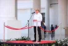 Wagub Banten, Achmad Dimyati Natakusumah jadi Irup Peringatan Hari Otonomi Daerah. Foto Biro Adpim Banten