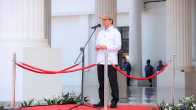 Wagub Banten, Achmad Dimyati Natakusumah jadi Irup Peringatan Hari Otonomi Daerah. Foto Biro Adpim Banten