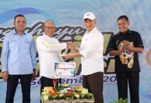 Wakil Gubernur Banten, Achmad Dimyati Natakusumah dalam HUT Jamkrida Banten. Foto: Biro Adpim Banten