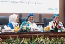 Wagub Banten, Achmad Dimyati Natakusumah di paripurna HUT Kabupaten Serang. Foto: Biro Adpim Banten