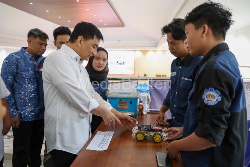 Wagub Banten, Achmad Dimyati Natakusumah pada Banten Festival Teknologi. Foto Biro Adpim Banten