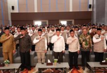 Wagub Banten, Achmad Dimyati Natakusumah menghadiri konsolidasi perhajian dan umrah. Foto Bir Adpim Banten