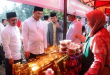 Wagub Banten, Achmad Dimyati Natakusumah buka pelatihan kewirausahaan NU bagi pelaku UMKM. Foto Biro Adpim Banten