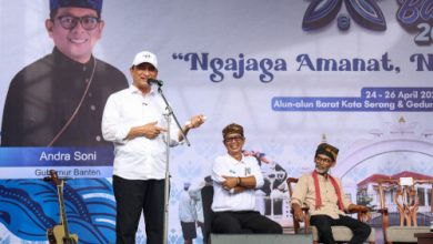 Wagub Banten, Achma Dimyati Natakusumah membuka rangkatan kegaitan Seba Baduy 2026. Foto Biro Adpim Banten