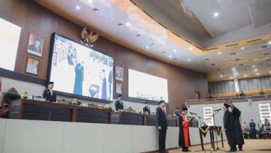Pergantian Wakil Ketua DPRD Banten dari Fraksi PKS. Foto Biro Adpim Banten