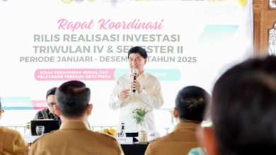 Achmad Dimyati Natakusumah, Wakil Gubernur Banten dalam Rakor di Lebak. Foto Biro Adpim Banten