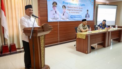 Ahmad Dimyati Natakusumah, Wagub Banten menutup pembinaan kafillah Provinsi Banten. Foto Biro Adpim Banten